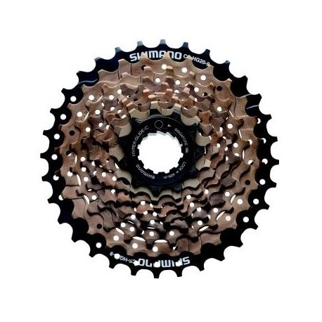 Кассета велосипедная Shimano Acera 9х11-32Т черно-коричневая ACSHG209132 5-587686