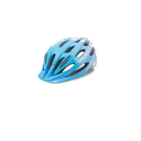 Велосипедный Шлем Giro 17VERONA, женский, глянцевый голубой, белый цветы, размер U, GI7075633