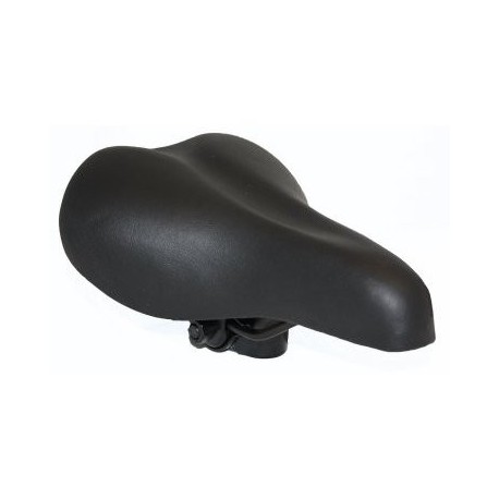 Седло велосипедное детское Vinca, размер 230x150мм, черный, VS 11 black