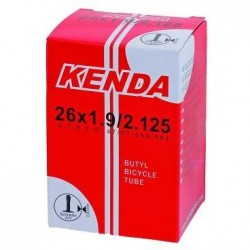Камера велосипедная KENDA 14"х1.75-2.125  (47/57-254/263) авто 5-511304