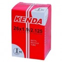 Камера для велосипеда KENDA 28"(700х18/25C) узкая спорт 48мм 5-511291